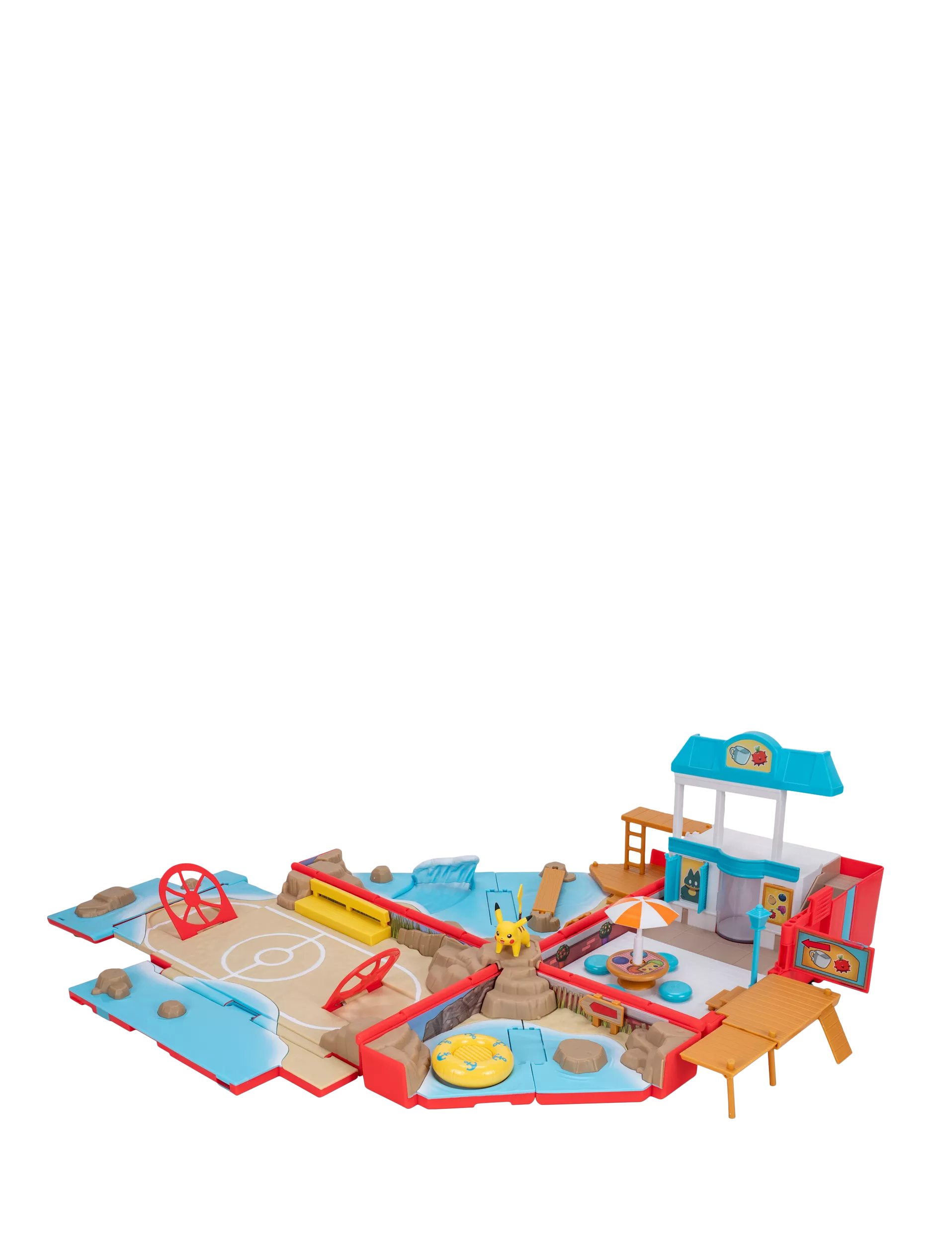 Pokémon portable beach battle playset - British product