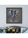 John Lewis Hugo elephant framed print 83x83cm, UK version