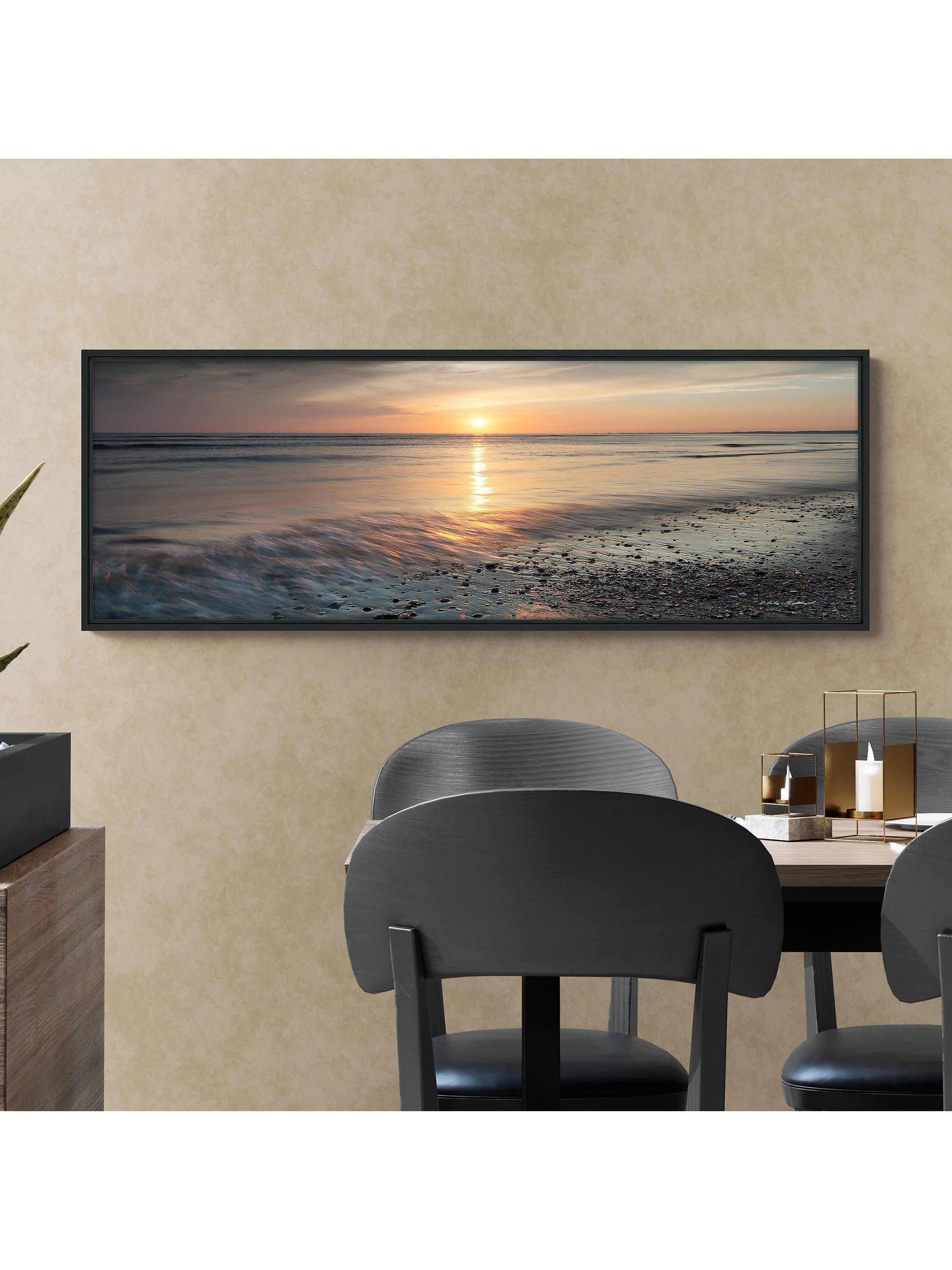 John Lewis canvas print Mike Shepherd seascape - British product