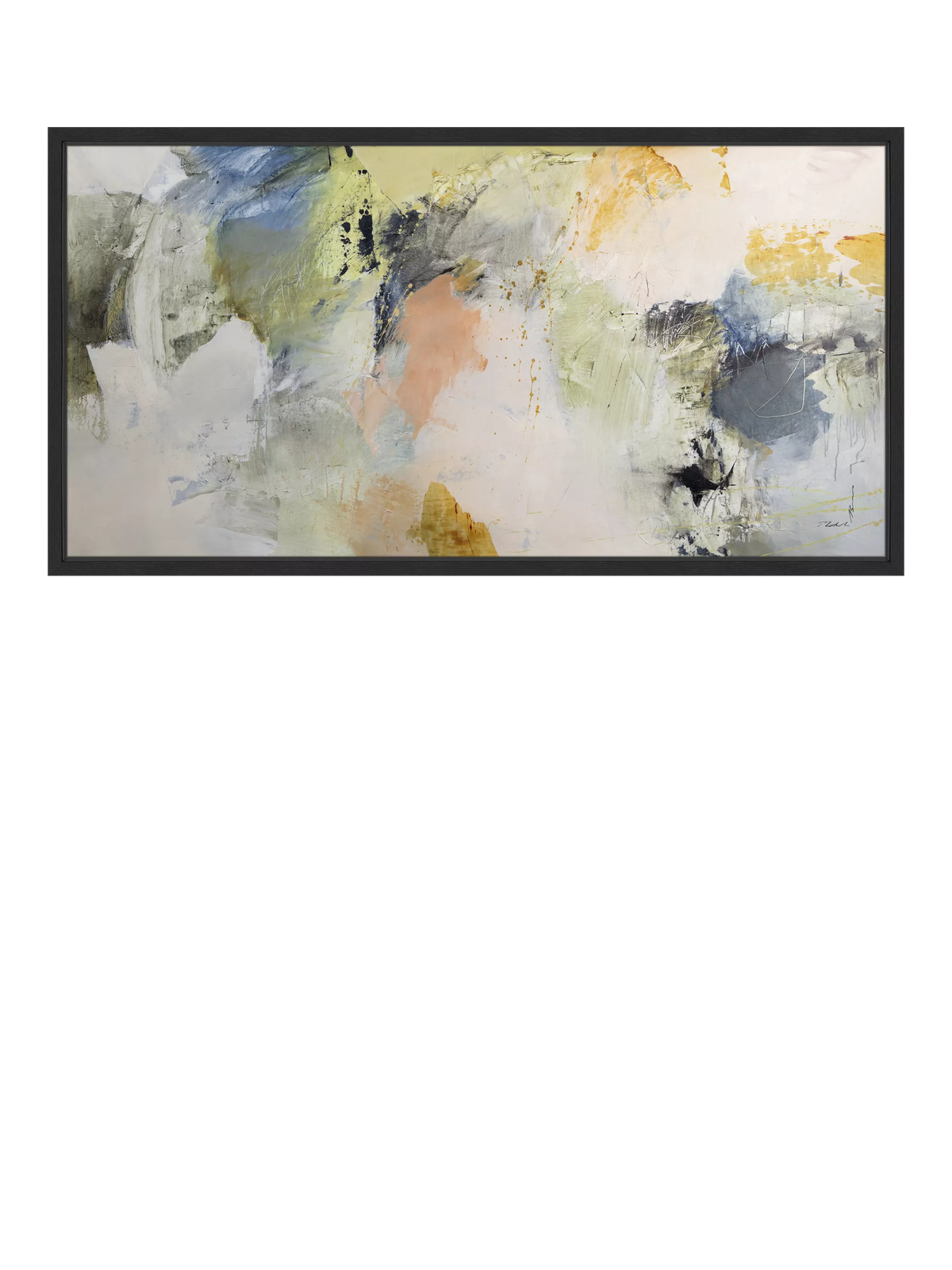 John Lewis abstract canvas print Formation 66x126cm (British brand)