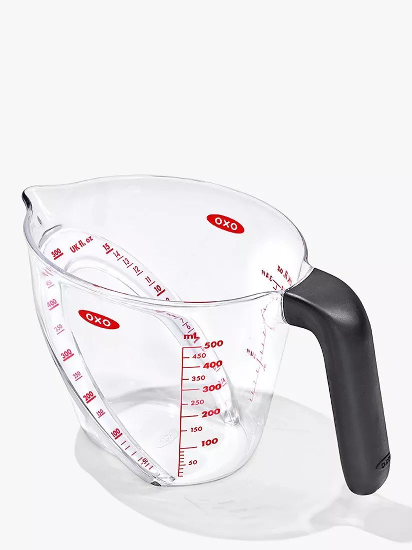 OXO Good Grips Angled Measuring Jug 500ml clear, imported from the UK