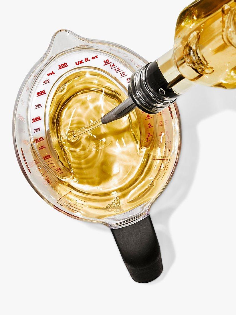OXO Good Grips Angled Measuring Jug 500ml clear, imported from the UK
