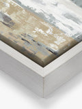 John Lewis framed canvas print East Coast I abstract coastal view 64x64cm - British product