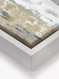 John Lewis framed canvas print East Coast I abstract coastal view 64x64cm - British product