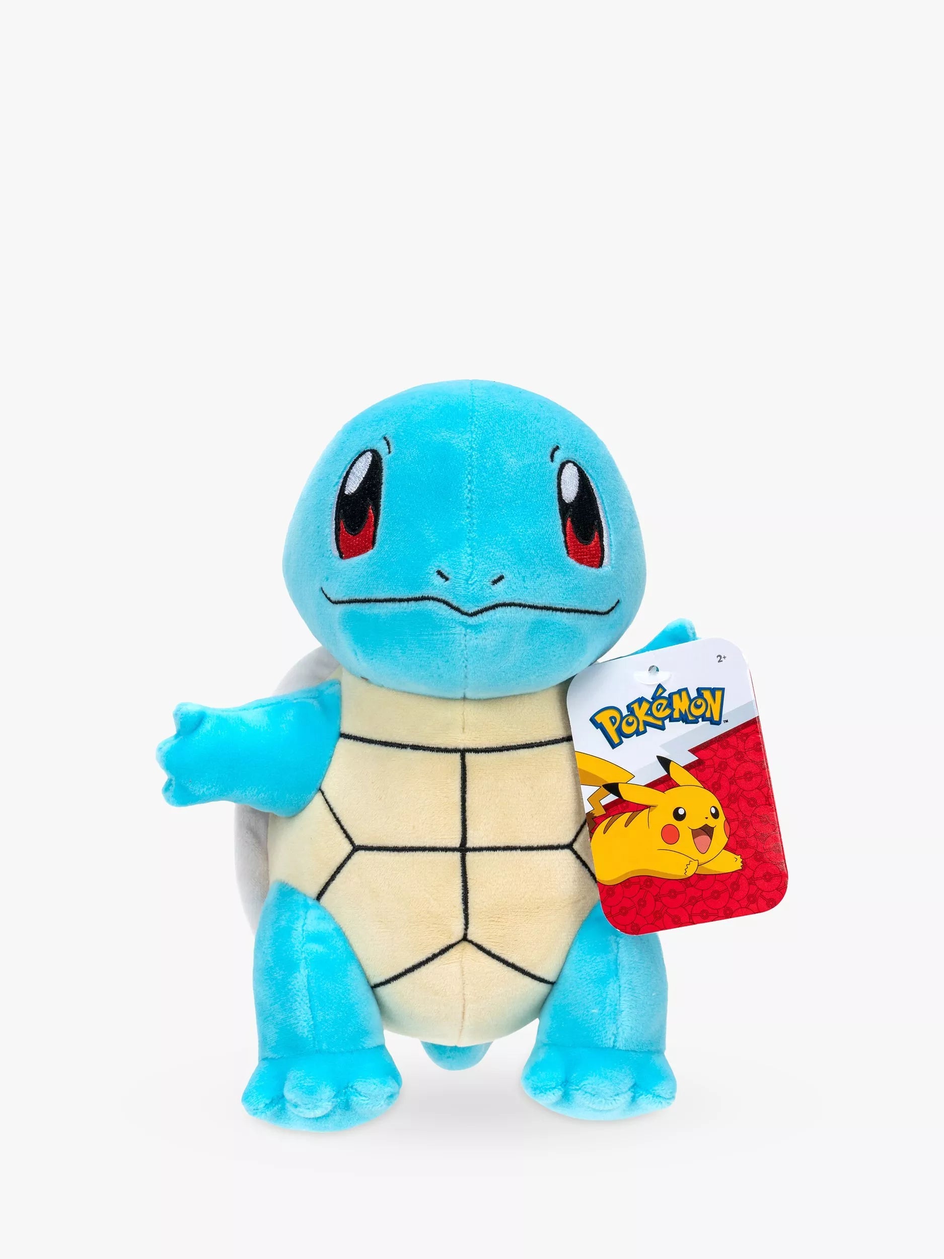 Pokémon Squirtle 8-inch plush soft toy (British brand)