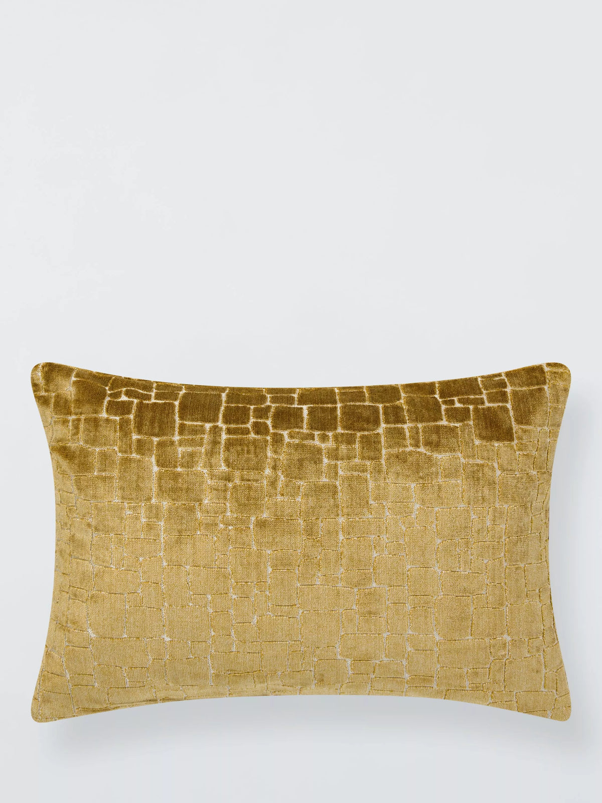 John Lewis velvet cushion irregular blocks, UK version