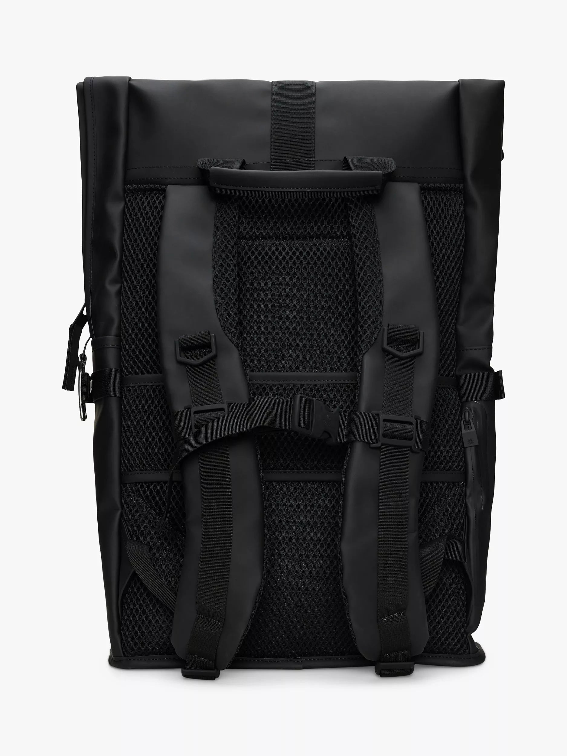 Rains Texel Moulded Backpack 25L Black, imported from the UK