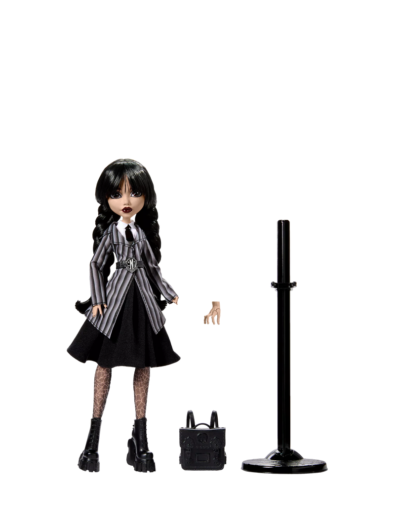 Monster High Wednesday Addams doll 29cm, imported from the UK