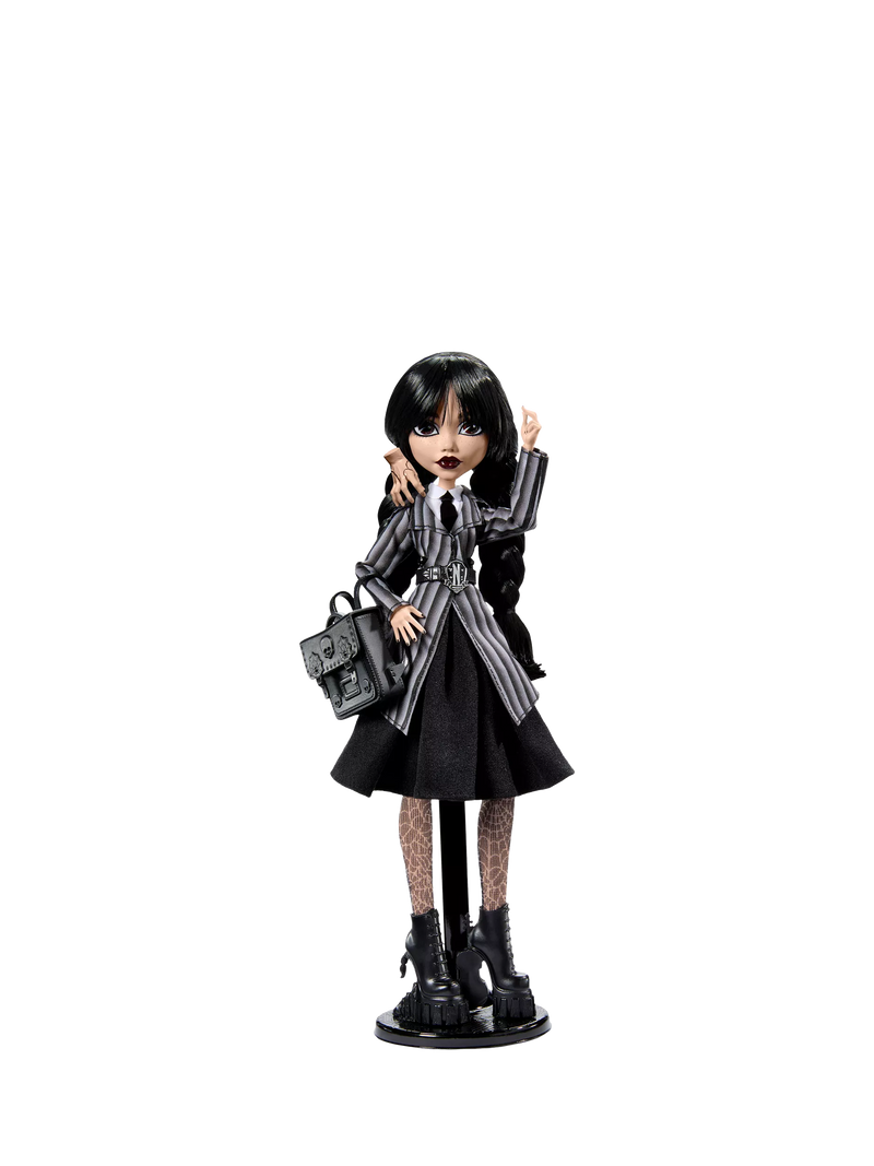 Monster High Wednesday Addams doll 29cm, imported from the UK
