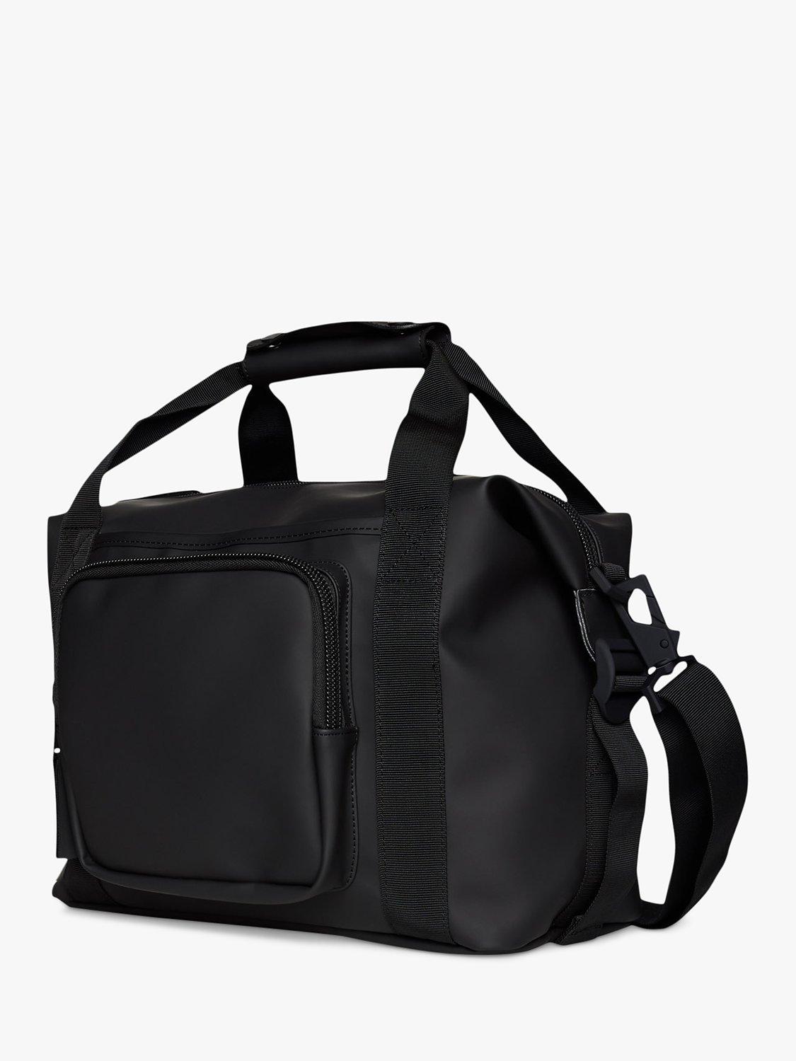 Rains Texel black kit bag 17L, imported from the UK