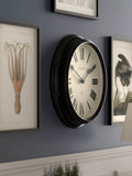 Newgate Notting Hill wall clock 45cm black - British product