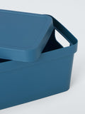 John Lewis stackable plastic storage box small, UK version