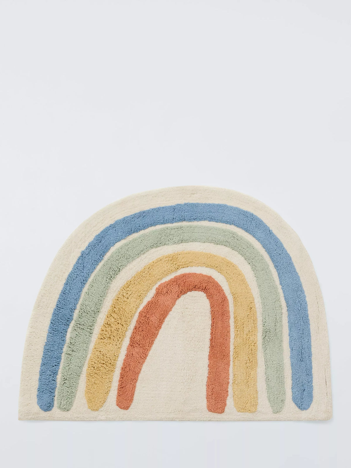 John Lewis Rainbow Cotton Multi Rug 100 x 75cm, UK version