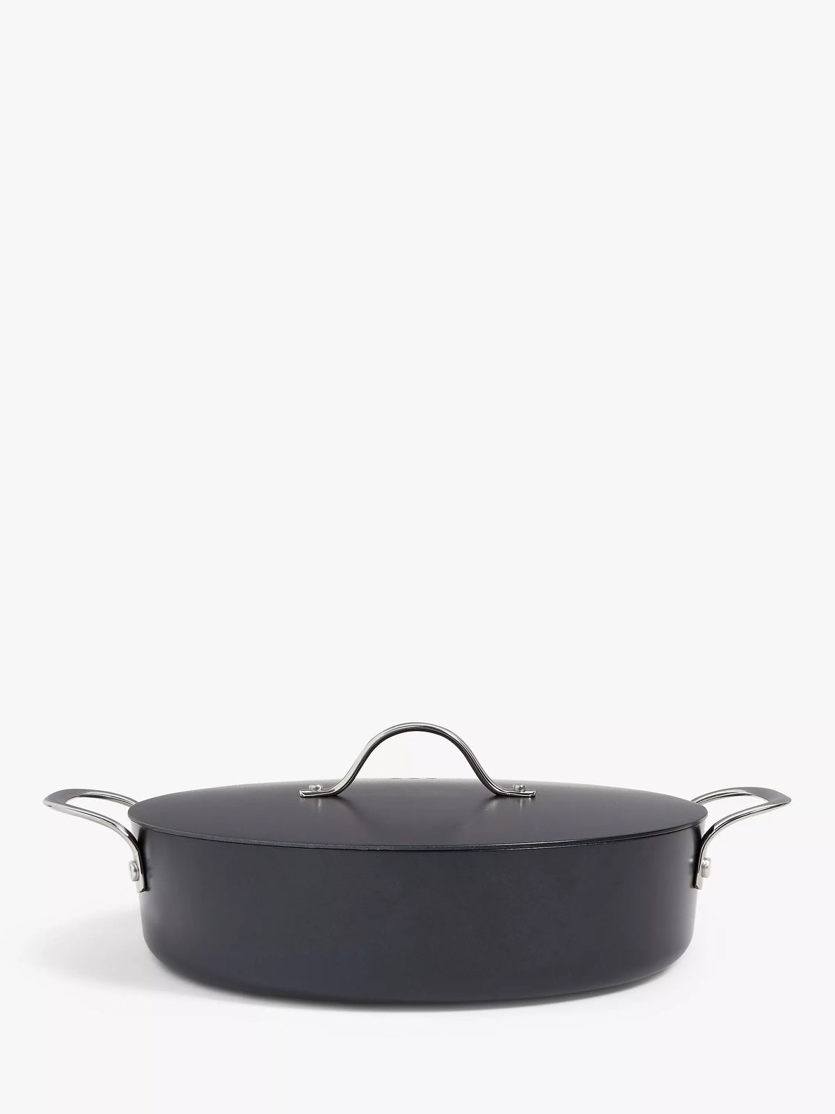 John Lewis aluminium ceramic non-stick shallow casserole 28cm, UK version