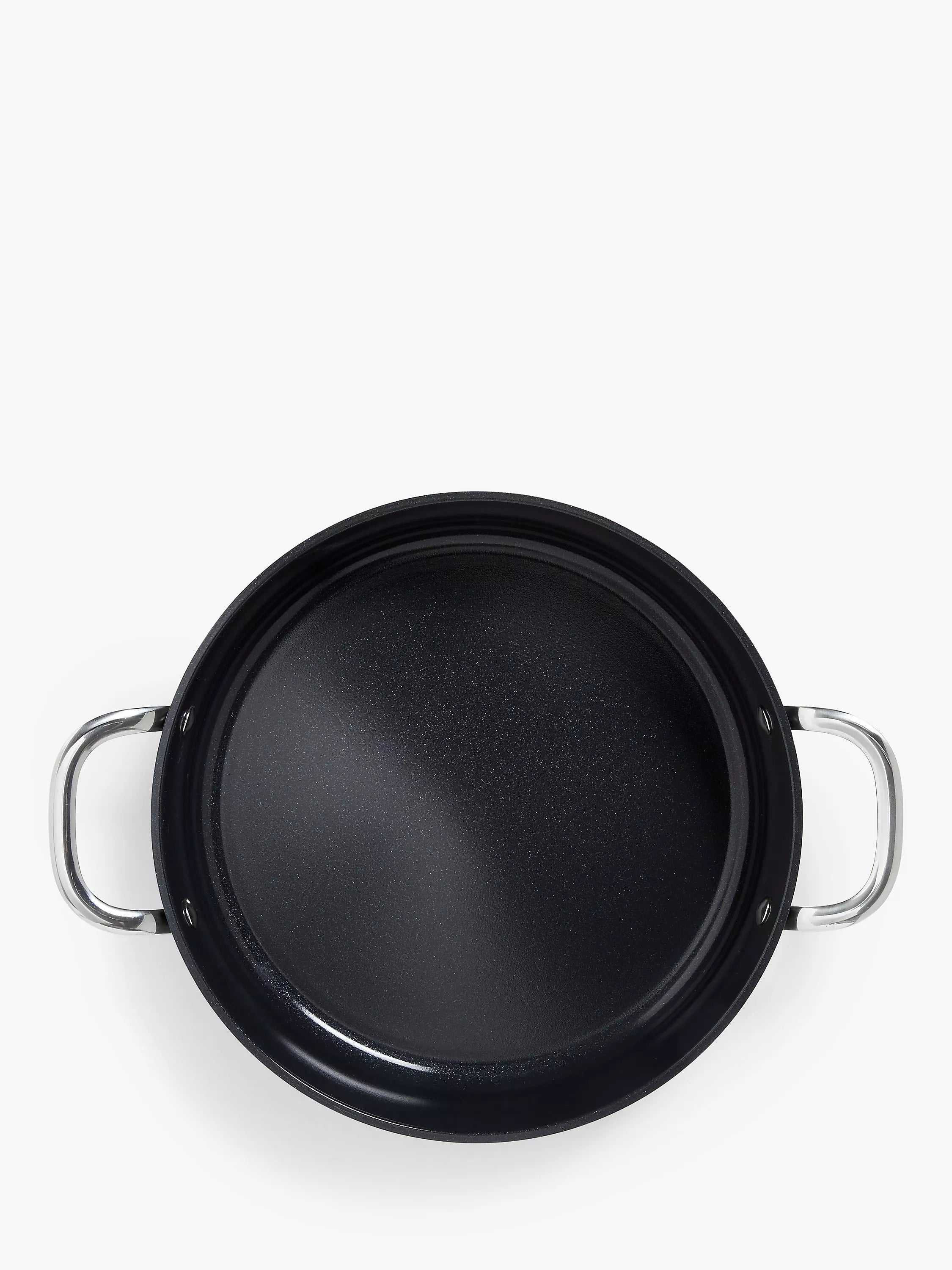 John Lewis aluminium ceramic non-stick shallow casserole 28cm, UK version