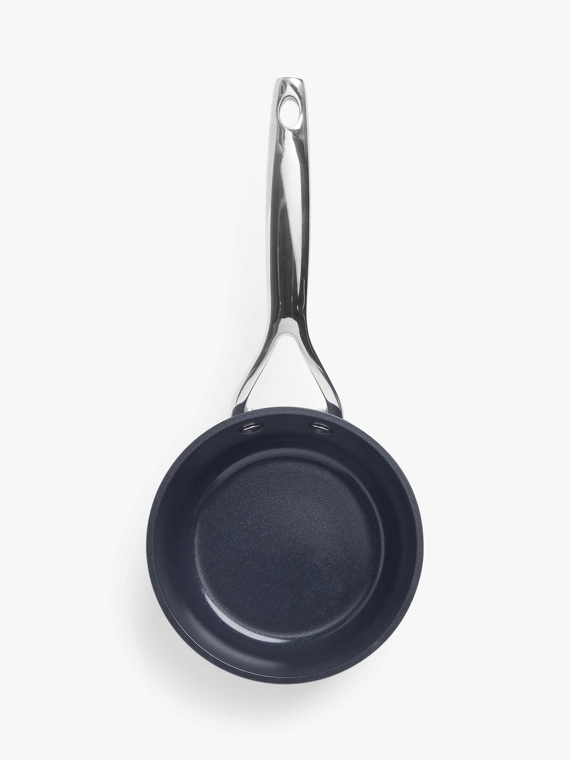 John Lewis aluminium ceramic non-stick milk pan 14cm, UK version