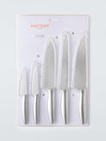 John Lewis ANYDAY 5-piece Stainless Steel Kitchen Knife Set, UK version