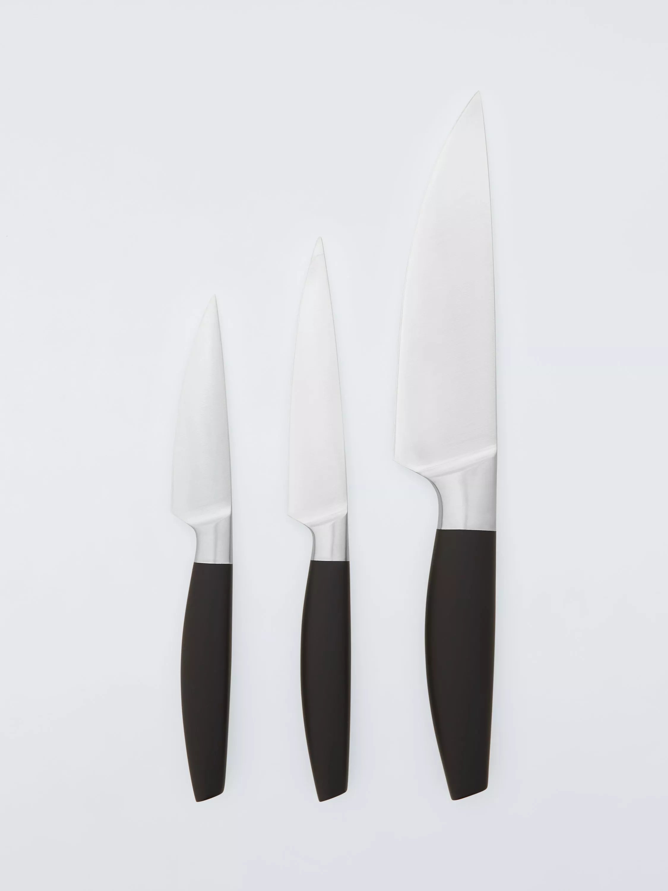John Lewis kitchen knife set 3 piece (British brand)