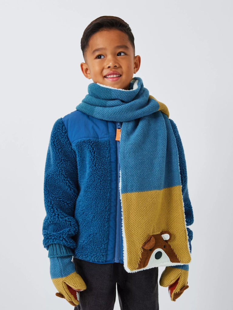 John Lewis Kids' Bear Scarf