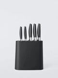 John Lewis 5 piece stainless steel knife block set (British brand)