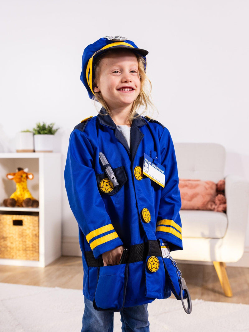 Melissa & Doug kids police officer costume 3 years, UK version