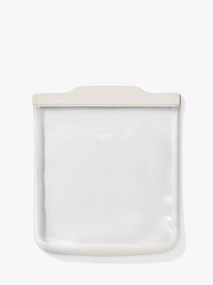 OXO Good Grips silicone bag 1.8L clear - British product