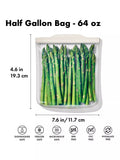 OXO Good Grips silicone bag 1.8L clear - British product