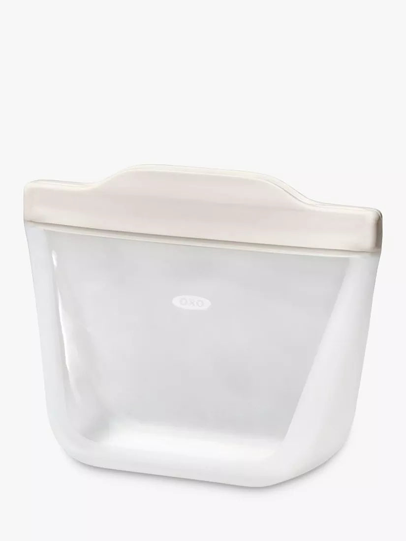 OXO Good Grips reusable silicone bag 355ml clear, UK version