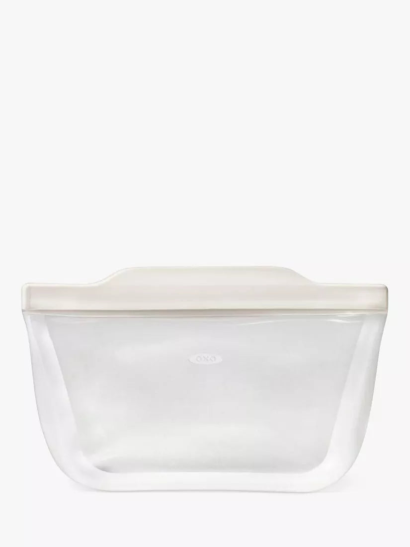 OXO reusable silicone bag clear 946ml (British brand)