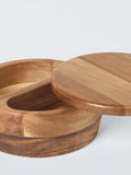 John Lewis acacia wood pinch pot kitchen spice holder (British brand)