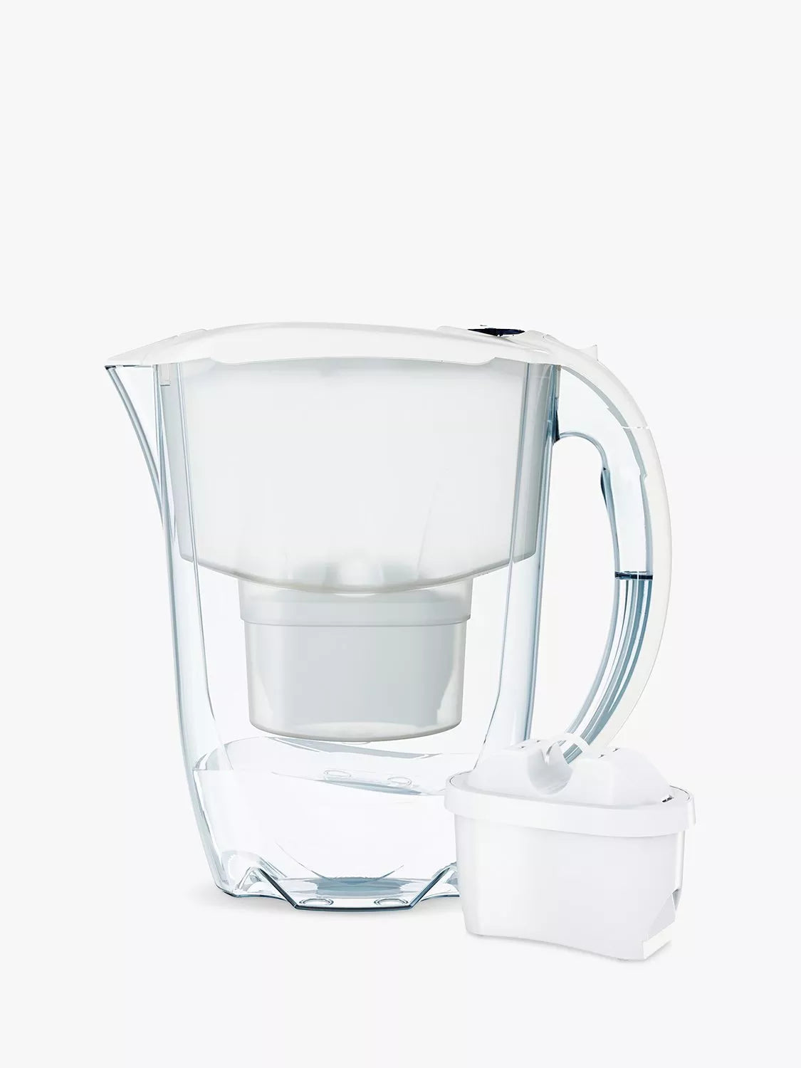 Aquaphor water filter jug Amethyst 2.8L white, imported from the UK