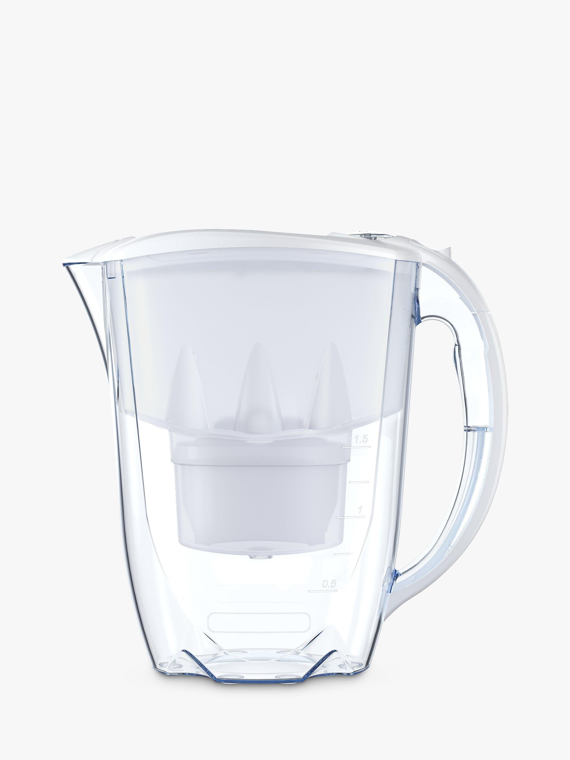 Aquaphor water filter jug Amethyst 2.8L white, imported from the UK