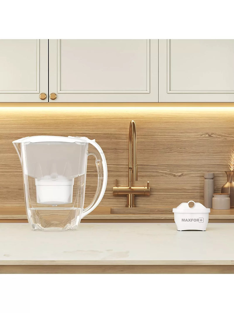 Aquaphor water filter jug Amethyst 2.8L white, imported from the UK