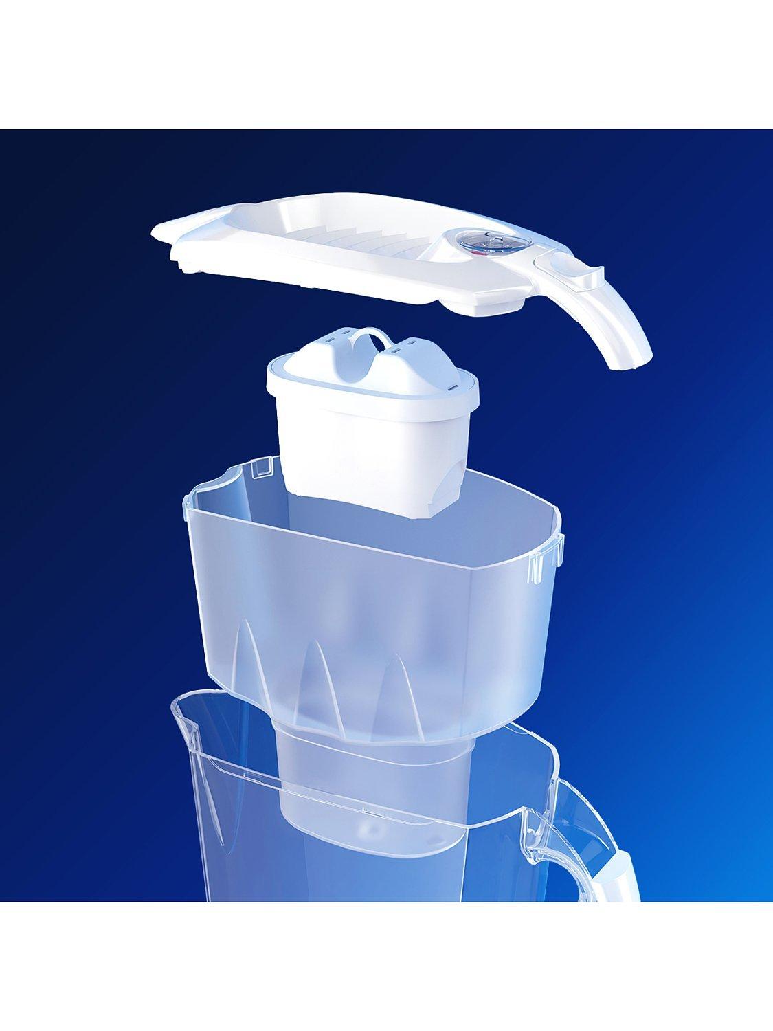 Aquaphor water filter jug Amethyst 2.8L white, imported from the UK