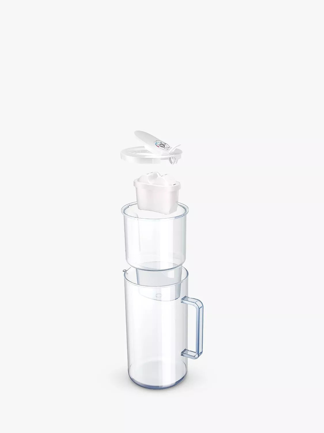 Aquaphor glass water filter jug 2.5L (British brand)