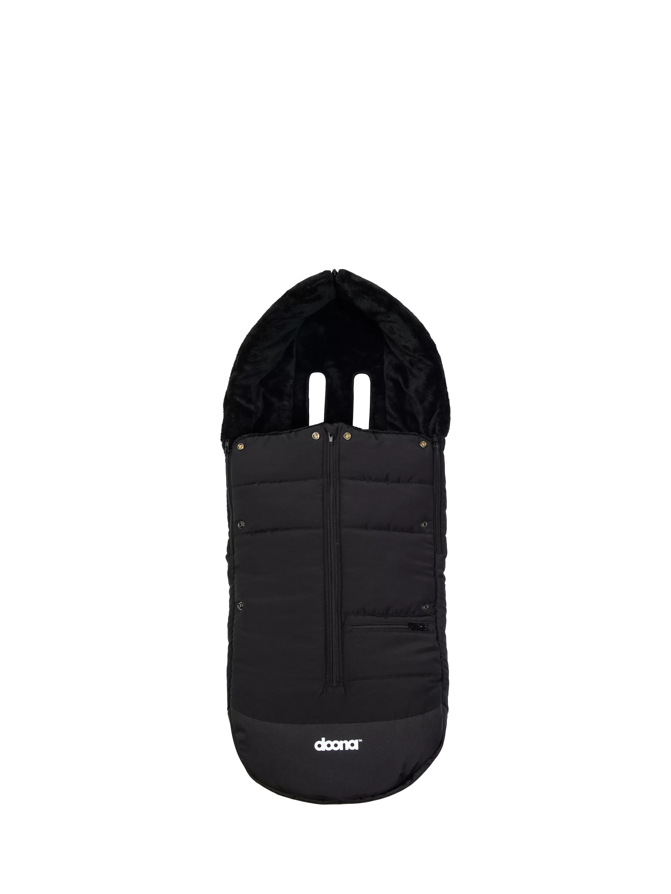 Doona Footmuff Cover Black, imported from the UK