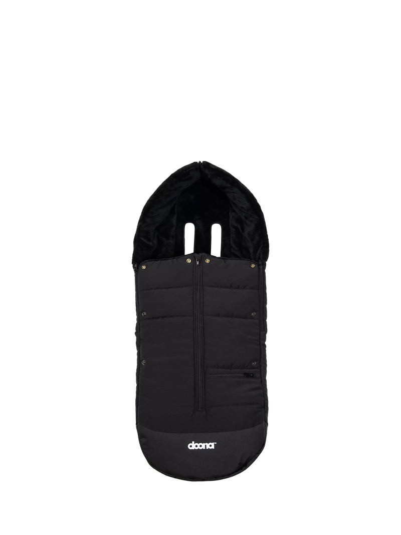 Doona Footmuff Cover Black, imported from the UK