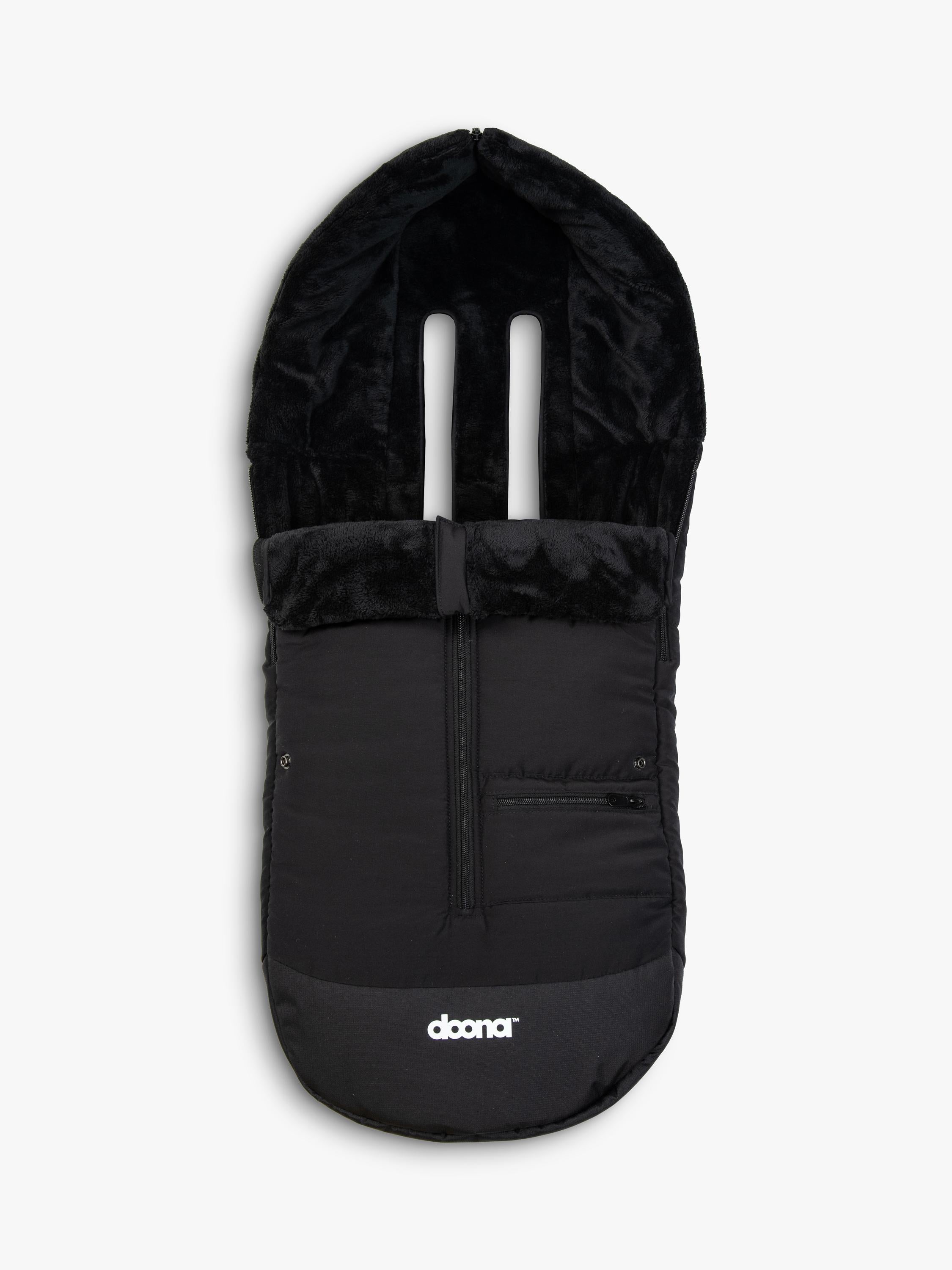 Doona Footmuff Cover Black, imported from the UK