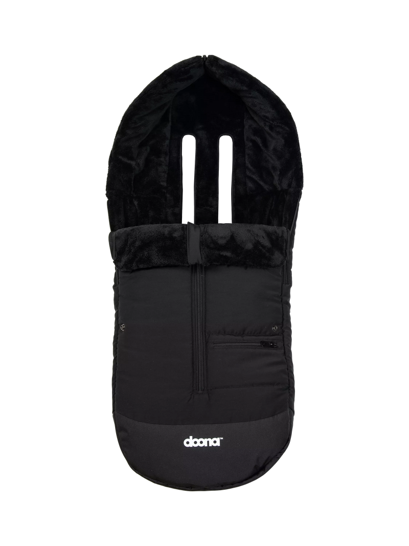 Doona Footmuff Cover Black, imported from the UK