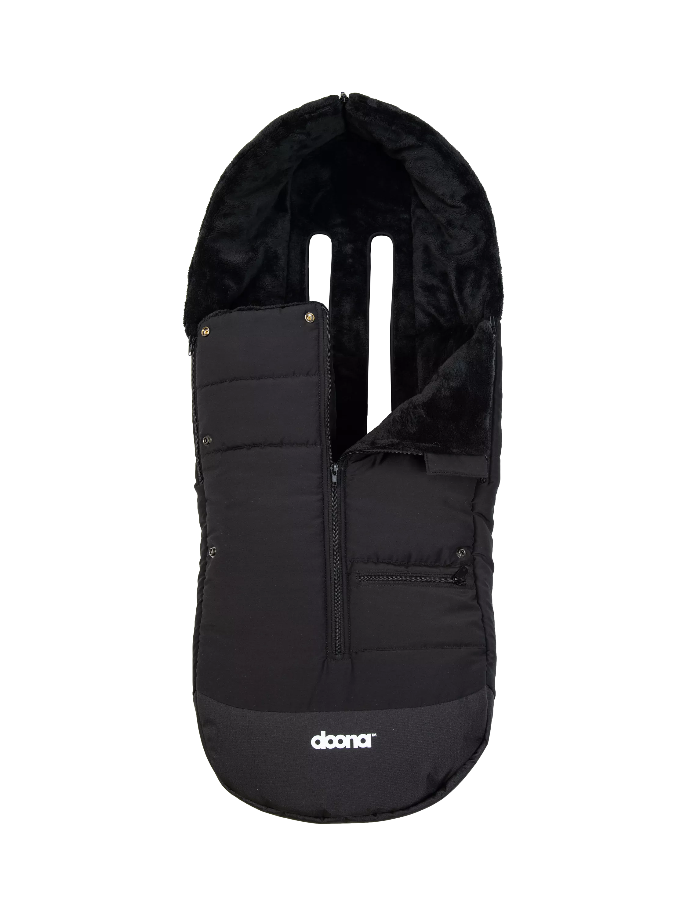 Doona Footmuff Cover Black, imported from the UK