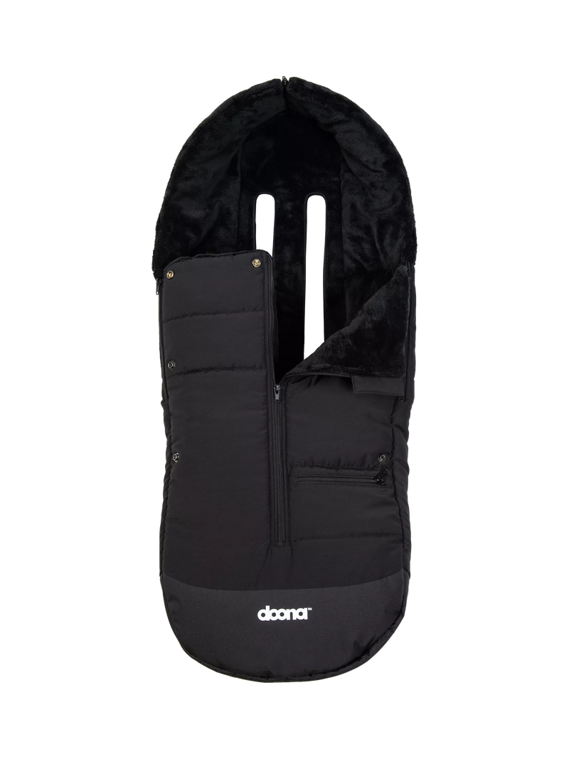 Doona Footmuff Cover Black, imported from the UK