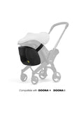Doona Snap-on Storage black stroller accessory (British brand)