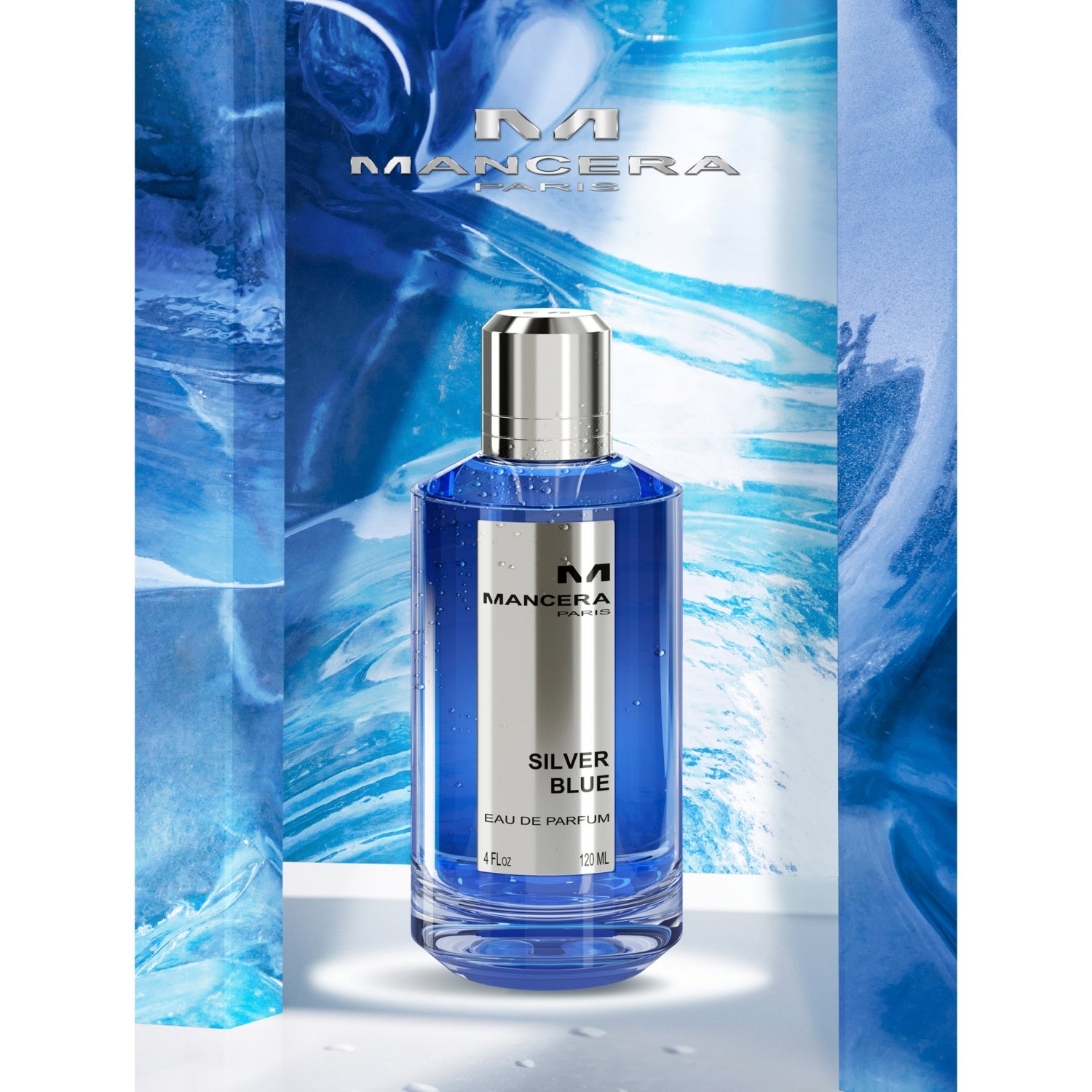 Mancera Silver Blue eau de parfum in 60ml and 120ml (British brand)