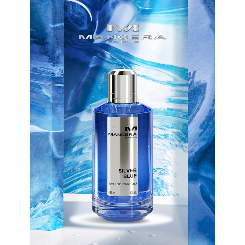 Mancera Silver Blue eau de parfum in 60ml and 120ml (British brand)