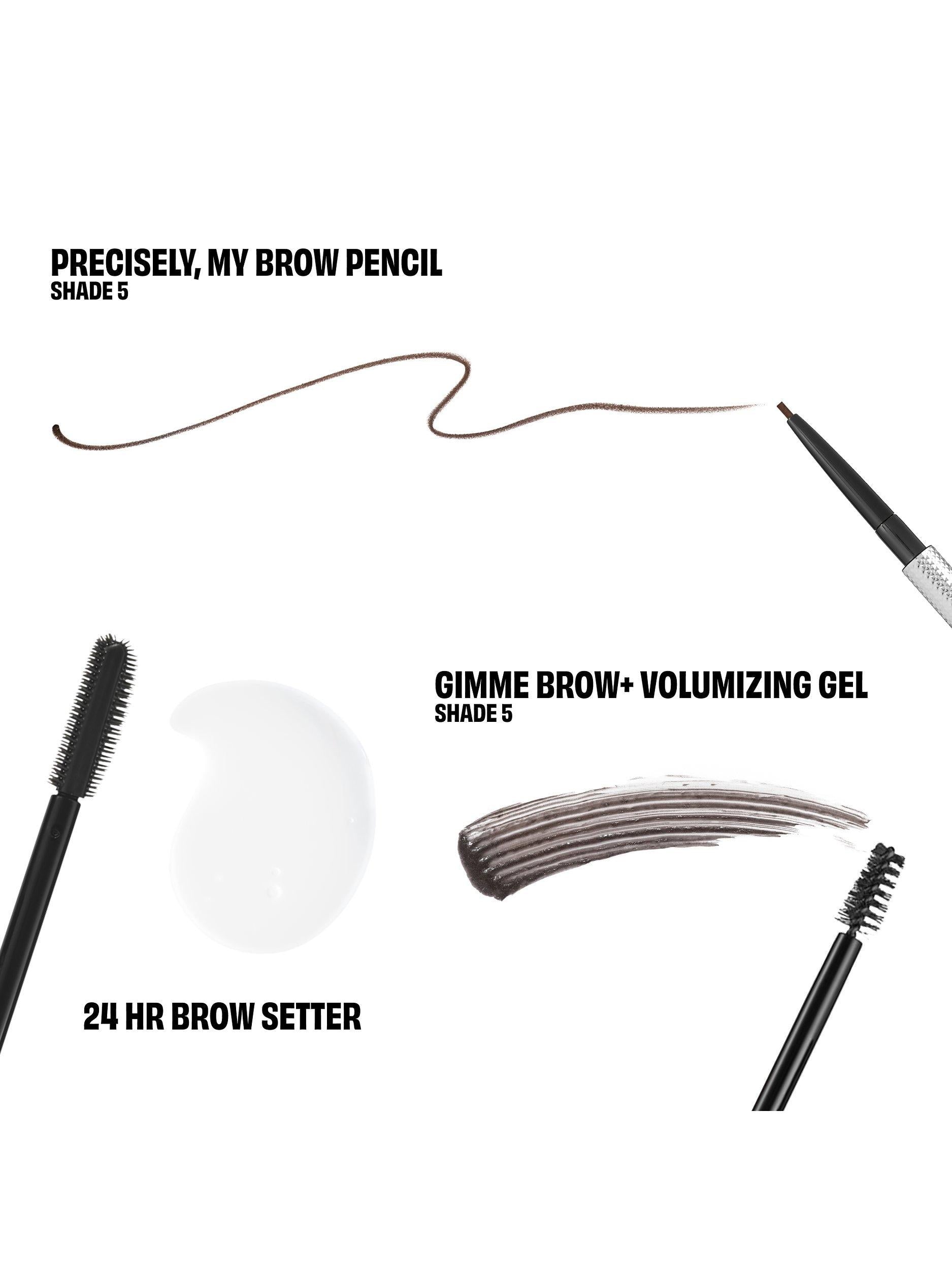 Benefit Brow Haul of Fame eyebrow kit with pencil and gels, imported from the UK