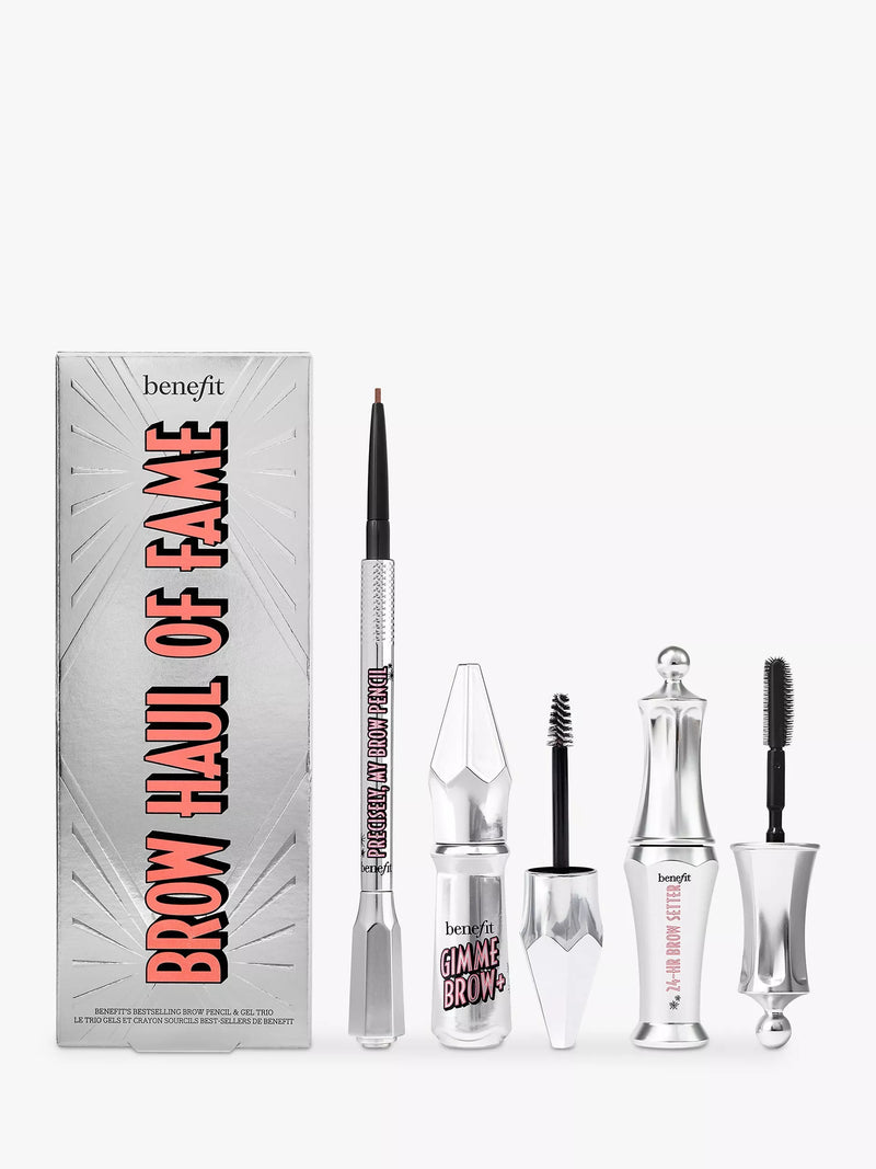 Benefit Brow Haul of Fame eyebrow kit with pencil and gels, imported from the UK