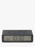 Lexon Flip Classic LCD digital alarm clock, UK version