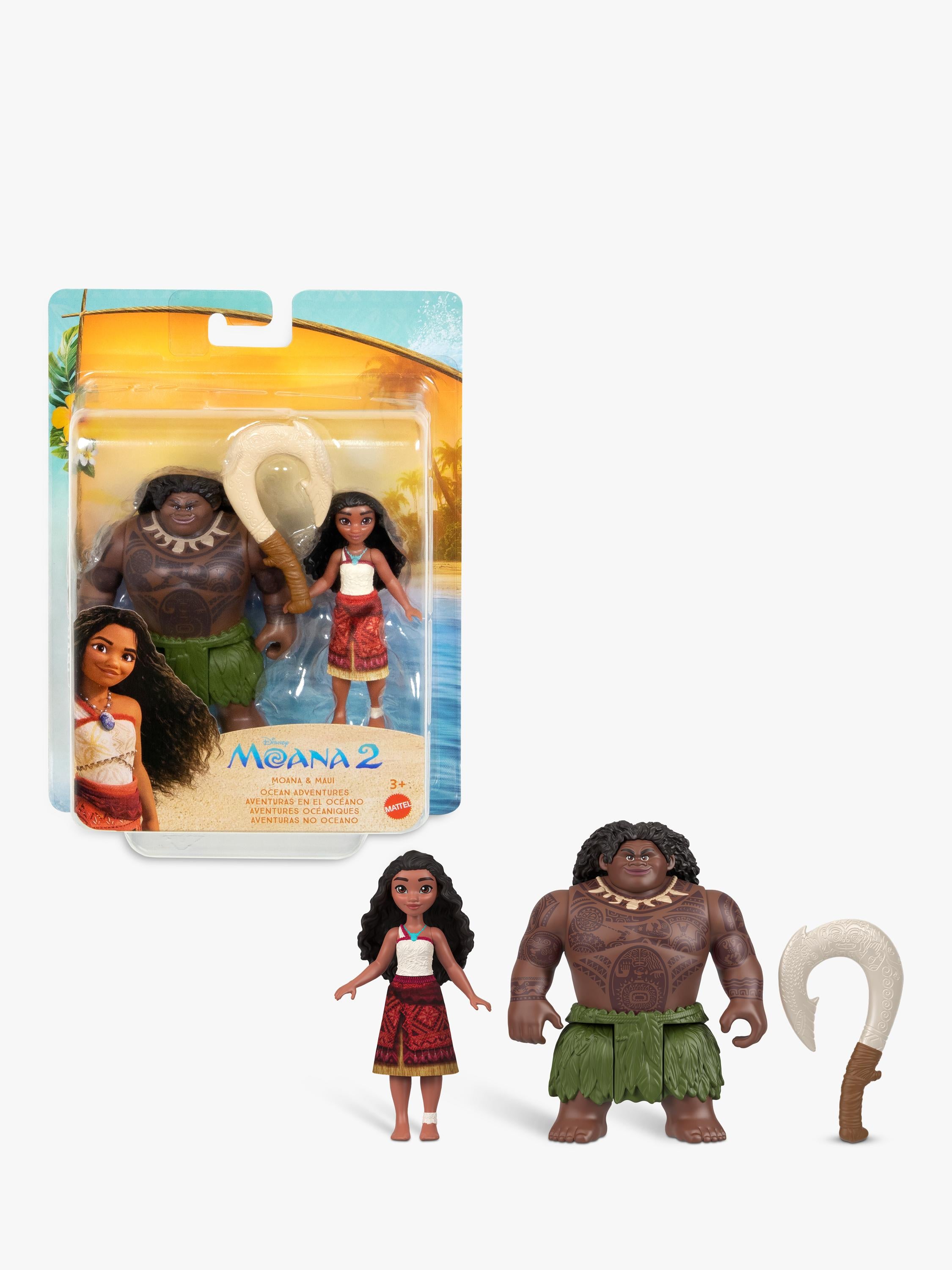 Ocean Adventures Doll Set with Two Figures and Hook