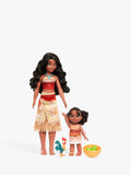Disney Moana 2 dolls set with Moana, Simea, and Heihei, 5 piece - British product