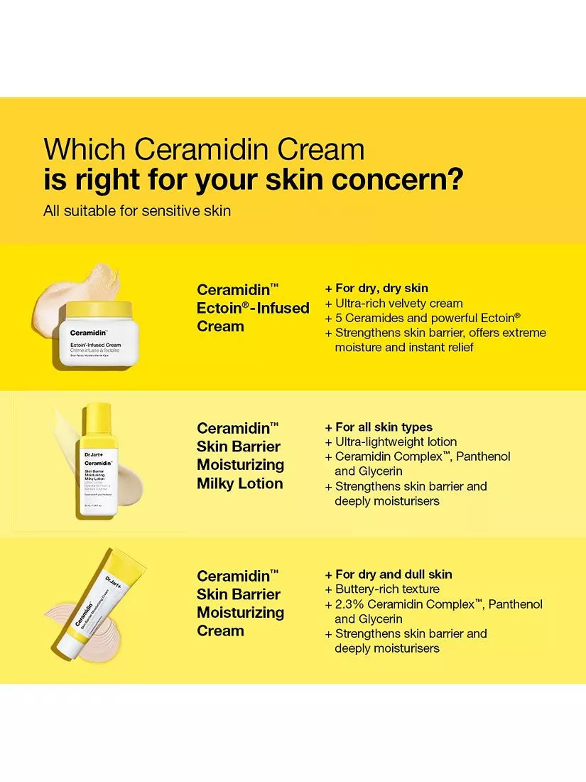Dr Jart+ Ceramidin milky lotion 50ml, UK version